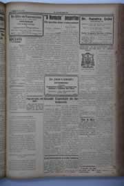 Página do jornal O Nordeste de agosto de 1938