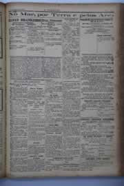Página do jornal O Nordeste de agosto de 1938