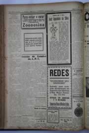 Página do jornal O Nordeste de agosto de 1938