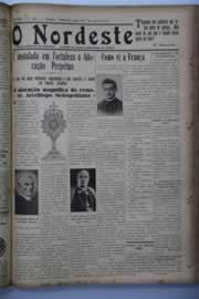 Página do jornal O Nordeste de agosto de 1938