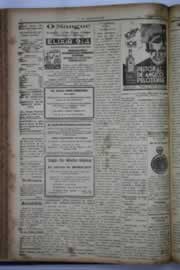 Página do jornal O Nordeste de agosto de 1938
