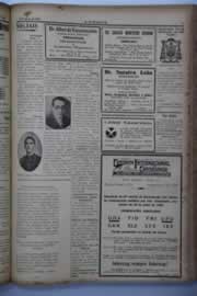 Página do jornal O Nordeste de agosto de 1938