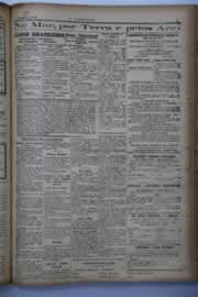 Página do jornal O Nordeste de agosto de 1938
