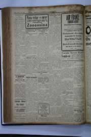 Página do jornal O Nordeste de agosto de 1938