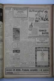Página do jornal O Nordeste de agosto de 1938