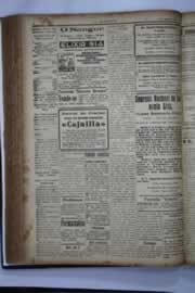 Página do jornal O Nordeste de agosto de 1938
