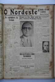 Página do jornal O Nordeste de agosto de 1938