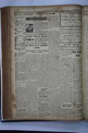 Página do jornal O Nordeste de agosto de 1938
