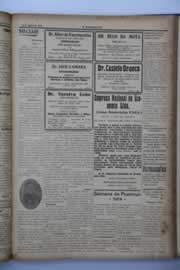 Página do jornal O Nordeste de agosto de 1938