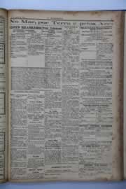 Página do jornal O Nordeste de agosto de 1938
