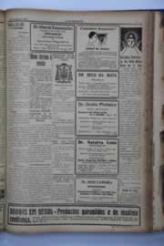 Página do jornal O Nordeste de agosto de 1938
