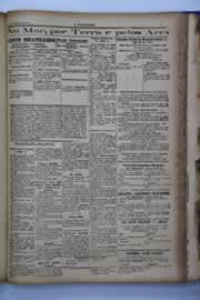 Página do jornal O Nordeste de agosto de 1938