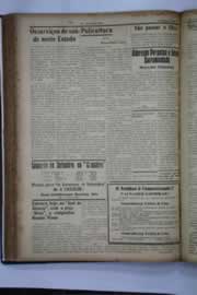 Página do jornal O Nordeste de agosto de 1938