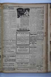 Página do jornal O Nordeste de agosto de 1938