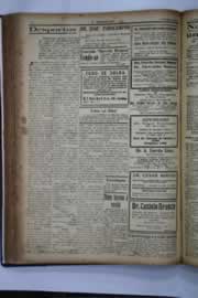 Página do jornal O Nordeste de agosto de 1938