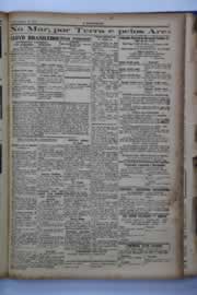 Página do jornal O Nordeste de setembro de 1938
