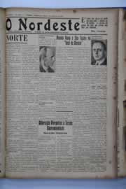 Página do jornal O Nordeste de setembro de 1938