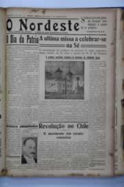 Página do jornal O Nordeste de setembro de 1938