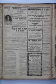 Página do jornal O Nordeste de setembro de 1938