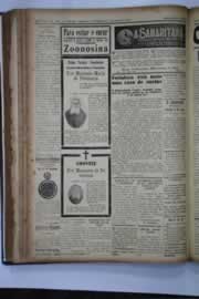 Página do jornal O Nordeste de setembro de 1938