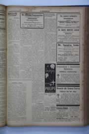 Página do jornal O Nordeste de setembro de 1938