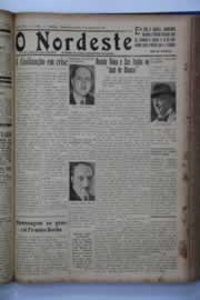 Página do jornal O Nordeste de setembro de 1938