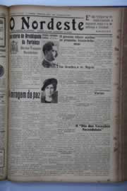 Página do jornal O Nordeste de setembro de 1938