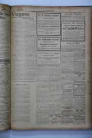 Página do jornal O Nordeste de setembro de 1938