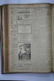 Página do jornal O Nordeste de setembro de 1938