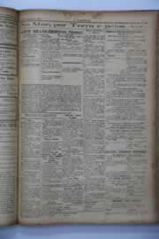 Página do jornal O Nordeste de setembro de 1938