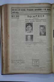 Página do jornal O Nordeste de outubro de 1938