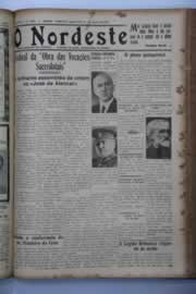 Página do jornal O Nordeste de outubro de 1938