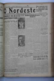 Página do jornal O Nordeste de outubro de 1938