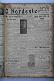 Página do jornal O Nordeste de outubro de 1938