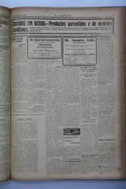 Página do jornal O Nordeste de outubro de 1938