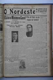 Página do jornal O Nordeste de dezembro de 1938