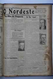 Página do jornal O Nordeste de dezembro de 1938