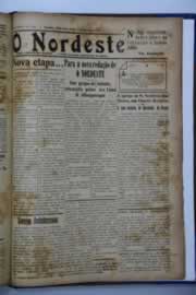 Página do jornal O Nordeste de dezembro de 1938