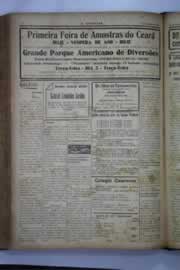 Página do jornal O Nordeste de dezembro de 1938