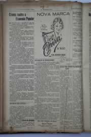 Página do jornal O Nordeste de março de 1939