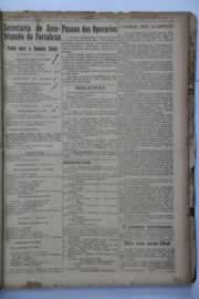 Página do jornal O Nordeste de março de 1939