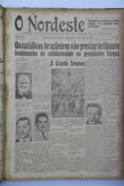Página do jornal O Nordeste de abril de 1939