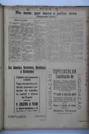 Página do jornal O Nordeste de abril de 1939