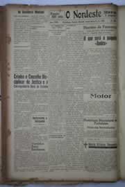 Página do jornal O Nordeste de abril de 1939