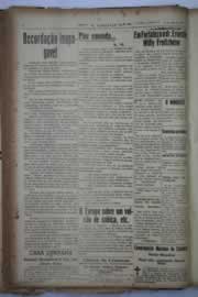 Página do jornal O Nordeste de abril de 1939