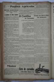 Página do jornal O Nordeste de abril de 1939