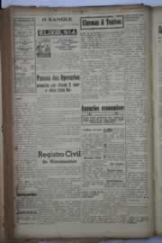 Página do jornal O Nordeste de abril de 1939