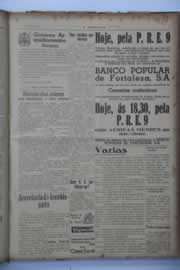 Página do jornal O Nordeste de abril de 1939