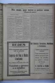 Página do jornal O Nordeste de abril de 1939