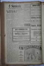 Página do jornal O Nordeste de abril de 1939